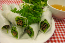 Phở cuốn thịt bò 